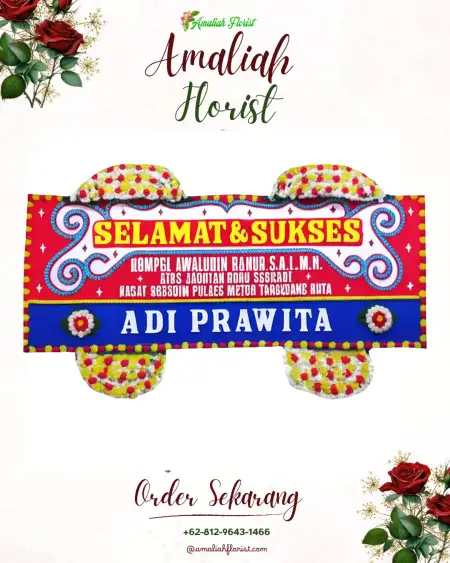 Papan Bunga Ucapan Selamat Pohe